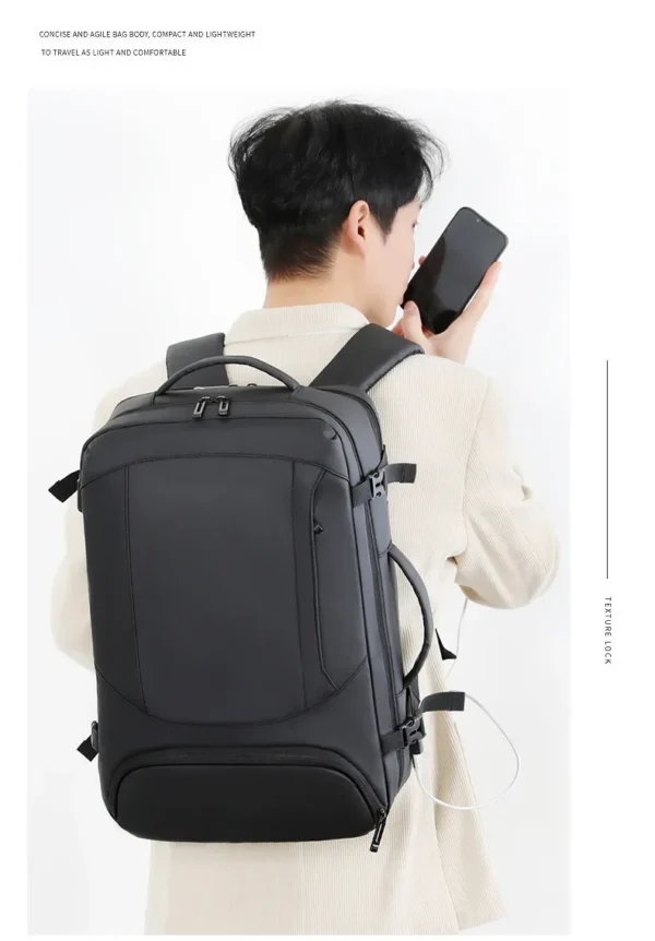 Shoe Compartment Backpack - Image 17