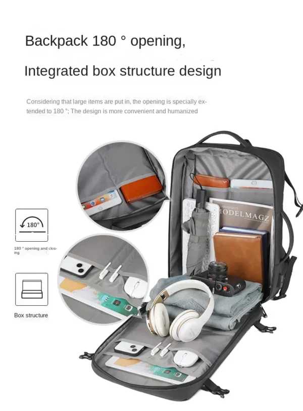 Shoe Compartment Backpack - Image 9