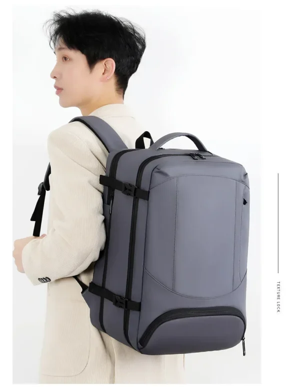 Shoe Compartment Backpack - Image 16