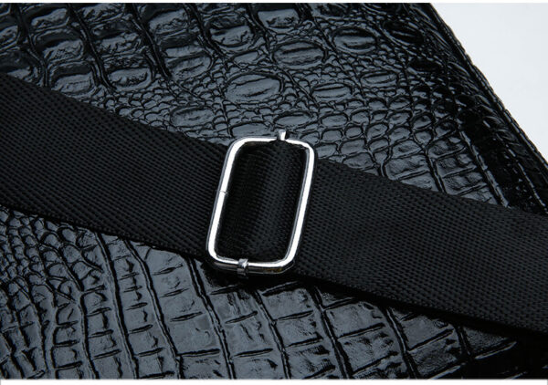 Croc Leather Bag - Image 10
