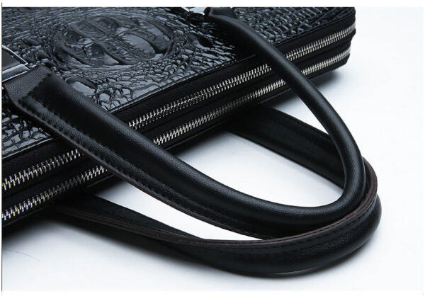 Croc Leather Bag - Image 11