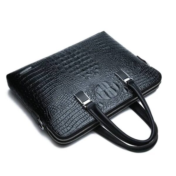 Croc Leather Bag - Image 2