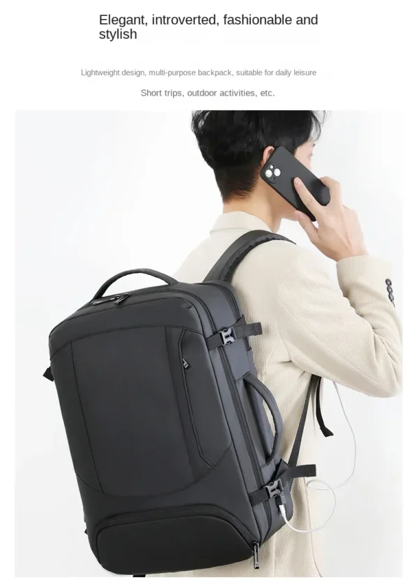 Shoe Compartment Backpack - Image 11