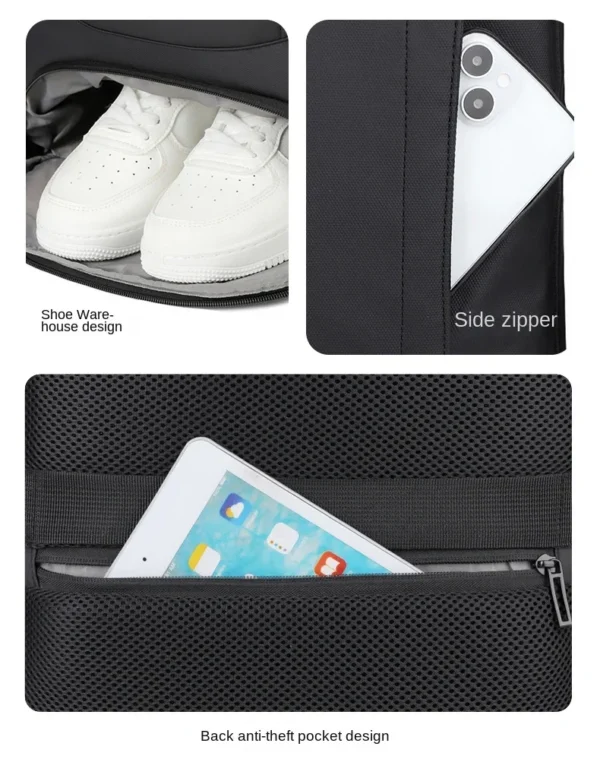 Shoe Compartment Backpack - Image 10